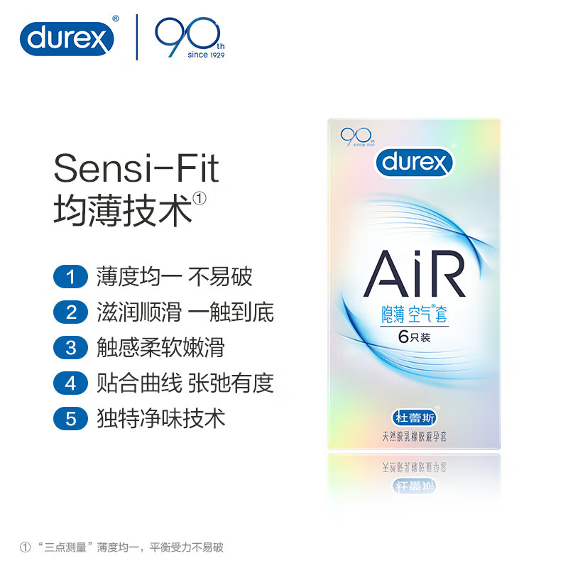 以極薄之力，貼近真實 杜蕾斯AiR隱薄空氣套6只裝價值解析